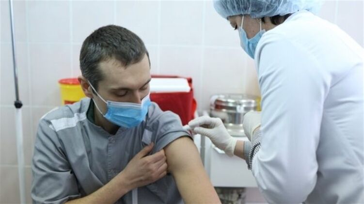 Вакцинация в Украине. Фото Черкасской ОГА
