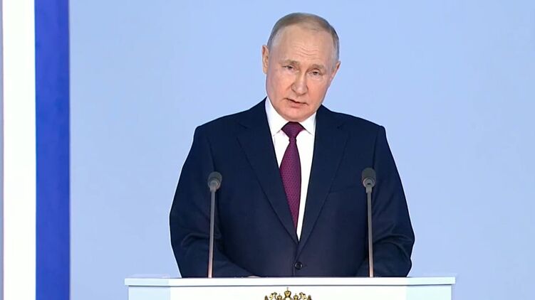 Володимир Путін. Скріншот відео