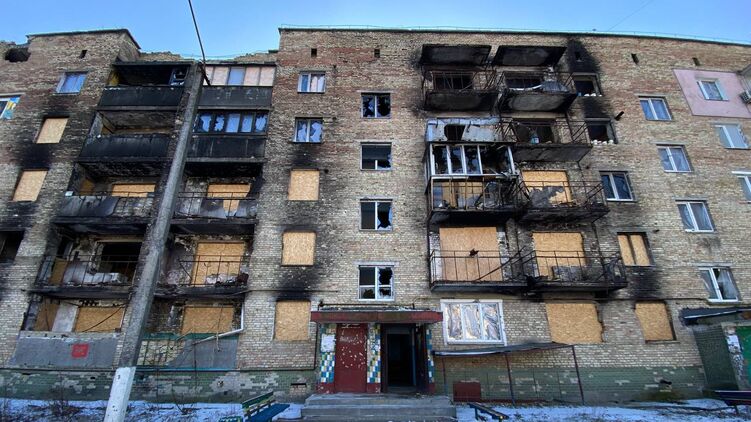 Разрушенное жилье в Ирпене. Фото 