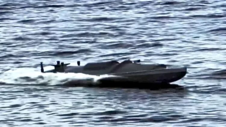 Подводный дрон ВСУ в Черном море