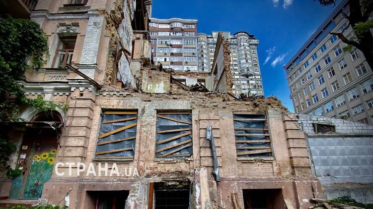 В Киеве до сих пор не восстановили ряд зданий после обстрела 10 октября. Иллюстративное фото