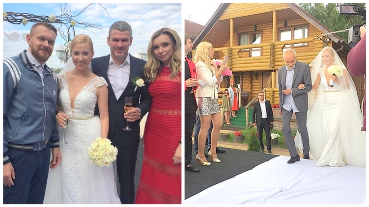 Свидетелем на свадьбе Матвиенко и Мирзояна был певец Александр Положинский (слева), фото: facebook.com