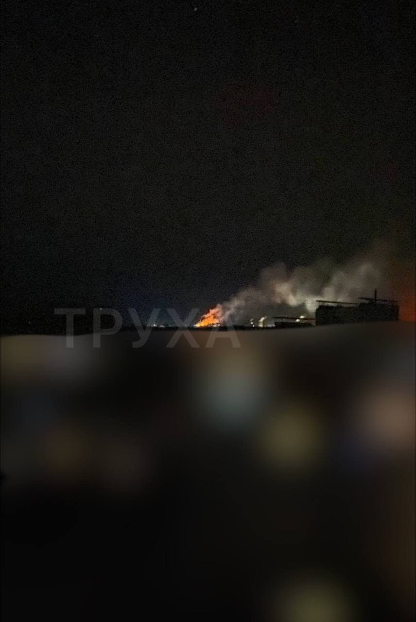 фото взрыва в Запорожье