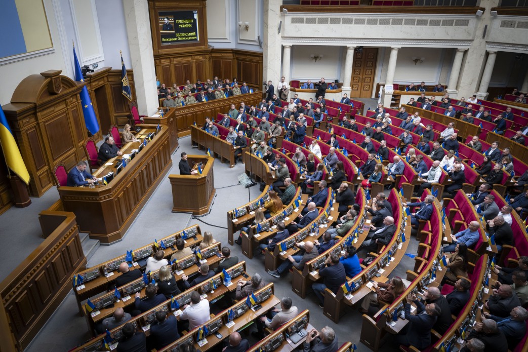 Зеленский поделился планом победы с народными депутатами Рады