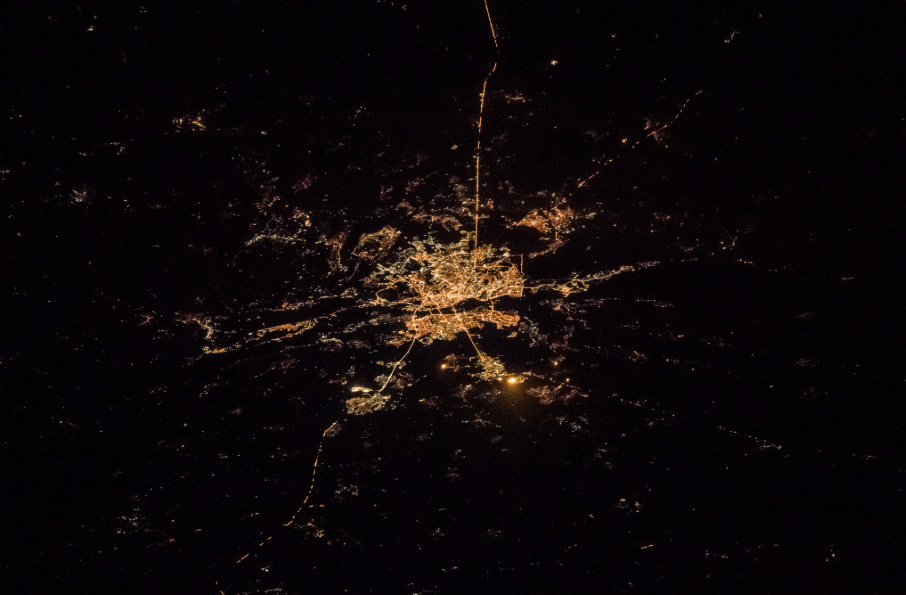 Киев из космоса фото