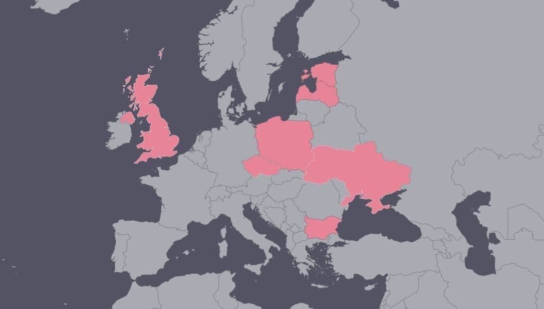 Карта боевых действий в Украине 2022 онлайн