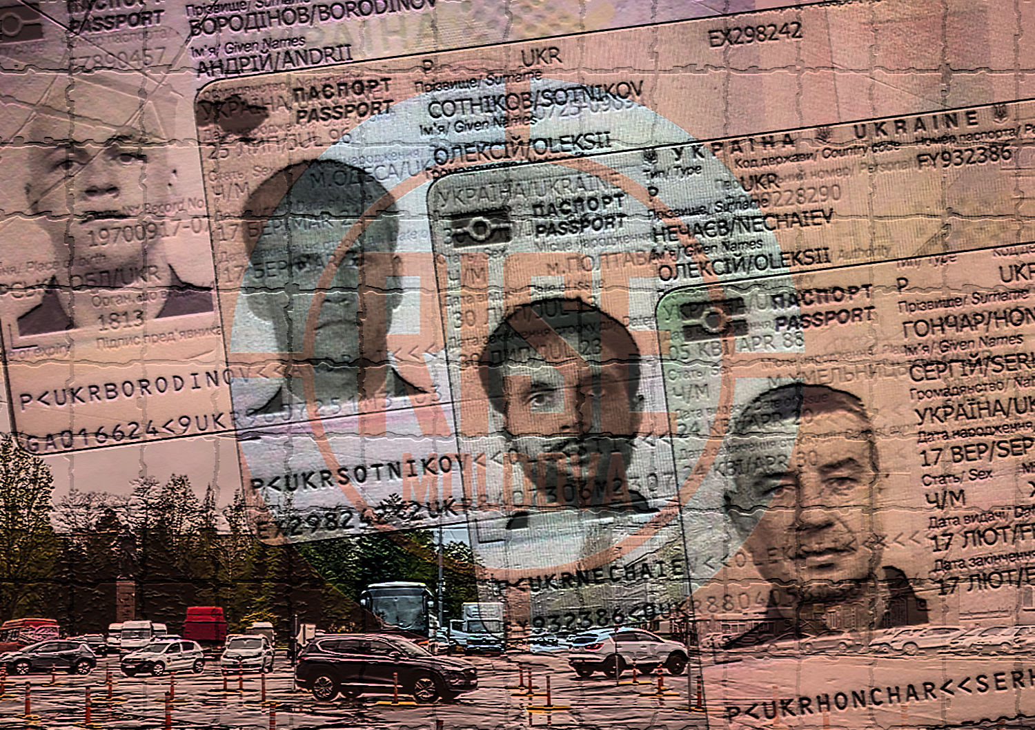 четверо украинцев въехали в Молдову по паспортам несуществующих лиц