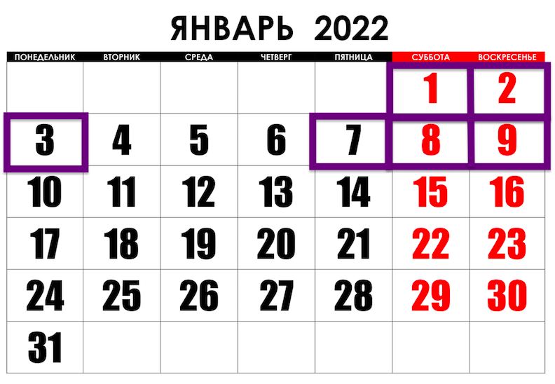 Выходные на Новый год 2022 Украина и зимние каникулы - сколько дней отдых,  календарь