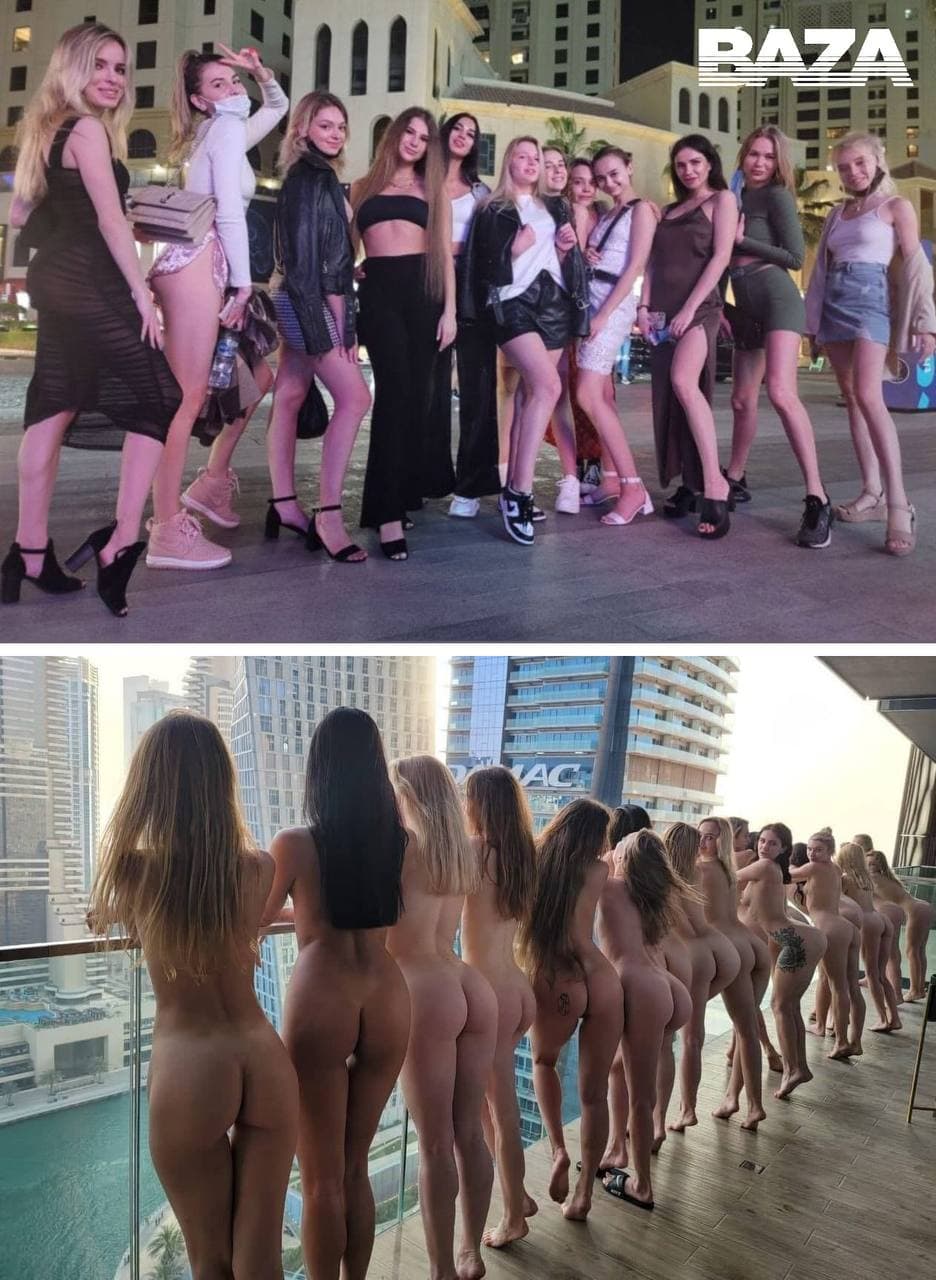 Голые девушки из Украины и России устроили фотосессию на балконе отеля в  Дубае
