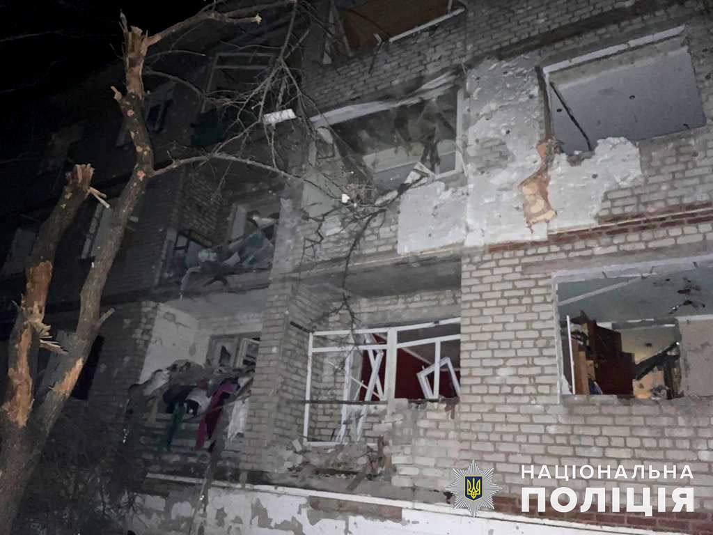 Последствия обстрелов Донецкой области