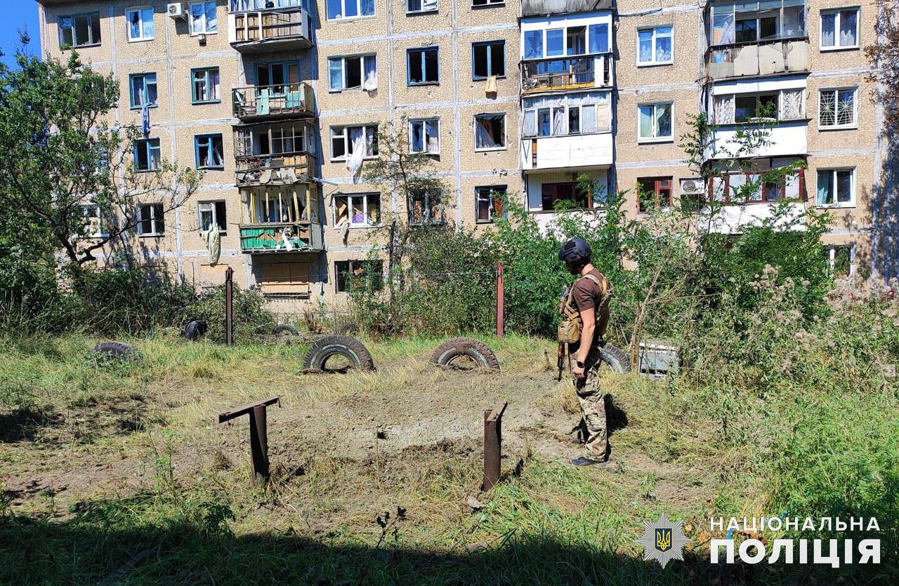Наслідки ворожих ударів по Донецькій області