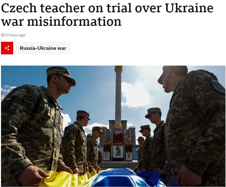 У Чехії судитимуть вчительку за виправдання геноциду українців