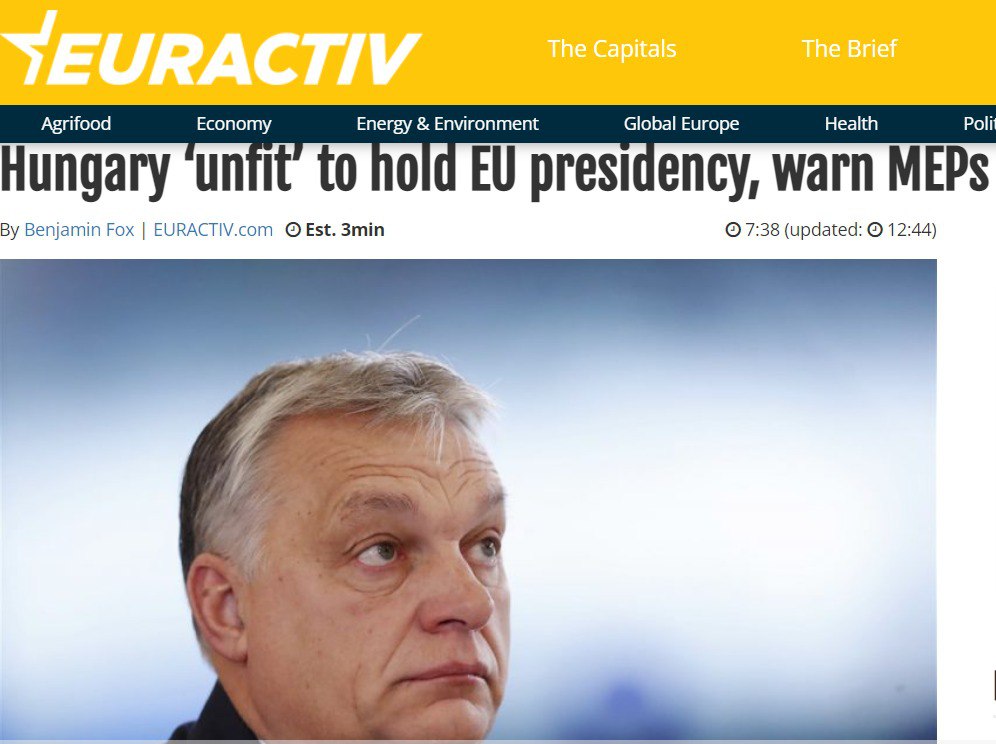 Угорщини можуть заборонити головування в ЄС