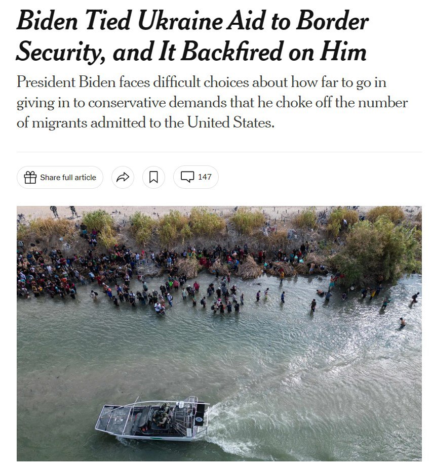 Снимок заголовка в The New York Times